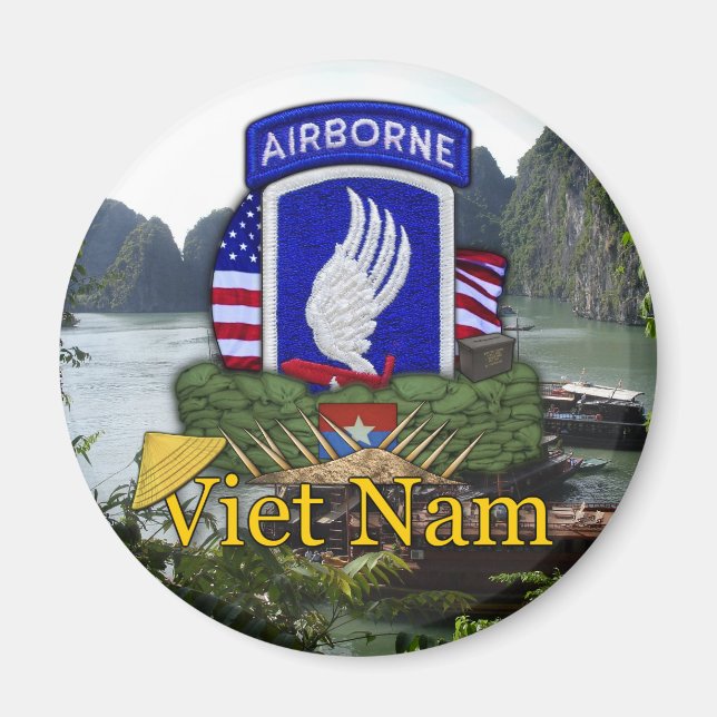 173rd airborne brigade vietnam war vets Magnet (Front)