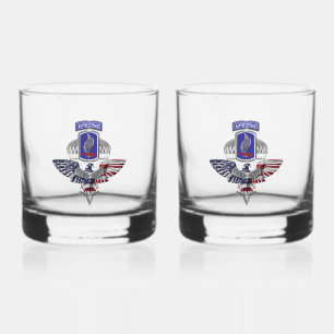 173rd Airborne Brigade  Whiskey Glass