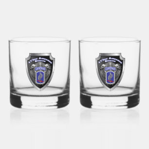 173rd Airborne Brigade  Whiskey Glass