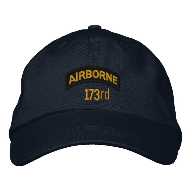 173rd Airborne Embroidered Hat (Front)