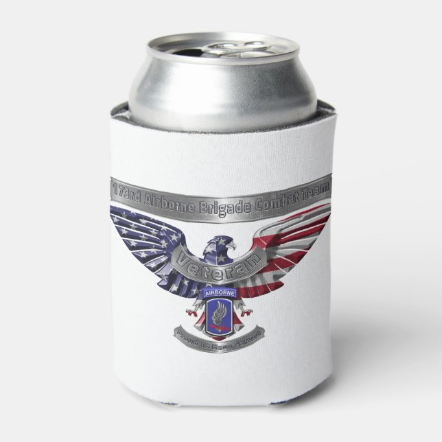 173rd Airborne “Proud To Have Served” Can Cooler (Can Front)