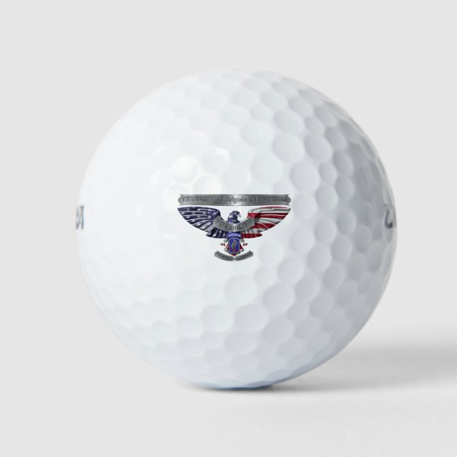 173rd Airborne “Proud To Have Served” Golf Balls (Front)
