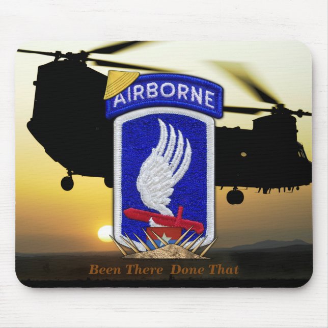 173rd airborne vietnam nam war vets mouse mat (Front)