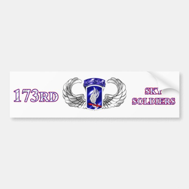 173rd bumper sticker (Front)