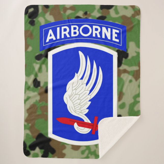 173rd sherpa blanket (Front)