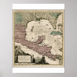 1742 map poster