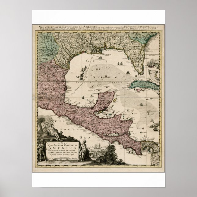 1742 map poster (Front)