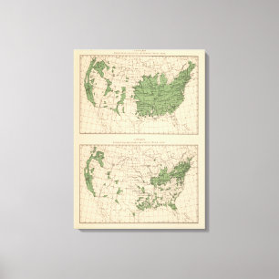 174 Apples, pears, principal regions Canvas Print