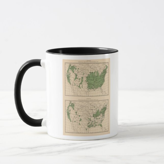 174 Apples, pears, principal regions Mug (Left)