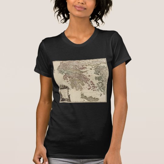 1752 Map of Ancient Greece T-Shirt