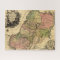 1759 Map Of Ancient Israel With The 12 Tribes