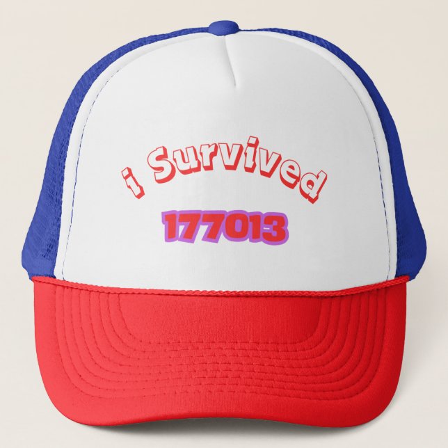 177013 Shirt Trucker Hat (Front)