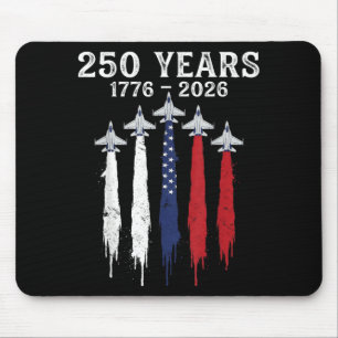 1776-2026 250th Birthday USA 250 Years Anniversary Mouse Mat