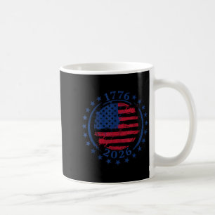 1776-2026 American Flag USA 250th Anniversary Men Coffee Mug