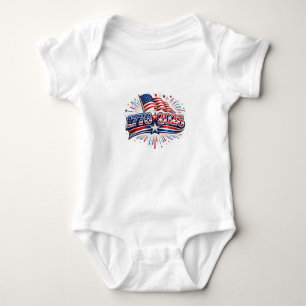 1776–2026: Celebrate 250 Years of American Freedom Baby Bodysuit