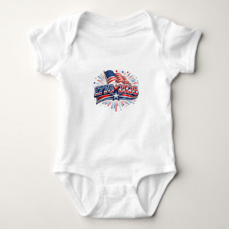 1776–2026: Celebrate 250 Years of American Freedom Baby Bodysuit