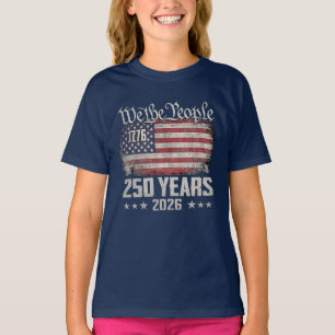 1776–2026 Patriotic Semiquincentennial Graphic T-Shirt