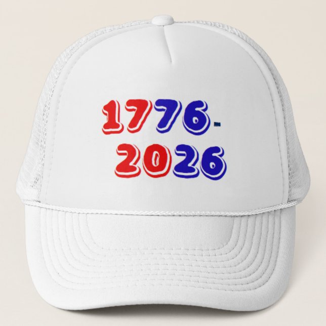 1776 2026 TRUCKER HAT (Front)