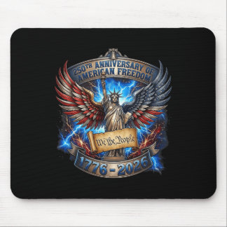 1776-2026 Usa 250th Anniversary 4th Of July Indepe Mouse Mat
