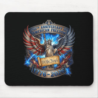 1776-2026 USA 250th Anniversary 4th of July Mouse Mat
