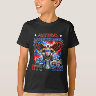 1776-2026 USA 250th Anniversary 4th of July T-Shirt