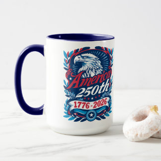 1776-2026 USA 250th Anniversary Vintage Patriotic Mug