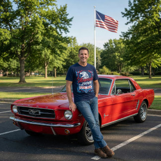 1776-2026 USA 250th Anniversary Vintage Patriotic T-Shirt
