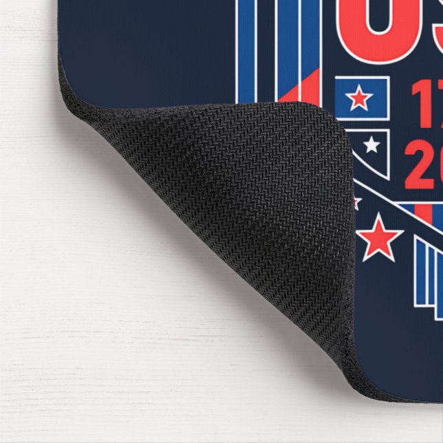 1776-2026 USA  MOUSE MAT (Corner)