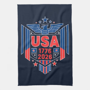 1776-2026 USA TEA TOWEL