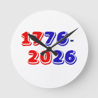 1776 2026 Wall Clock