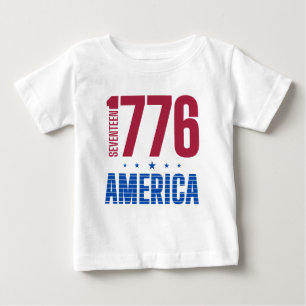 1776 America 250 years historical freedom Baby T-Shirt