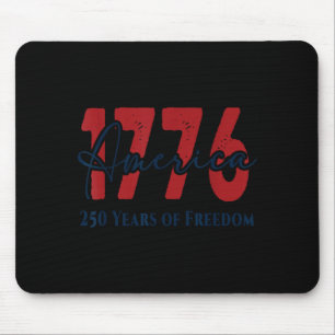1776 America 250 Years of Freedom 2026 Mouse Mat