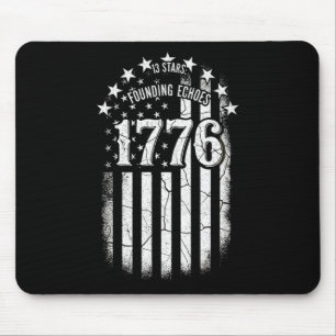 1776 American Flag Betsy Ross 13 Stars Usa 4th Of Mouse Mat
