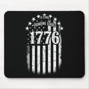 1776 american flag betsy ross 13 stars usa 4th of mouse mat