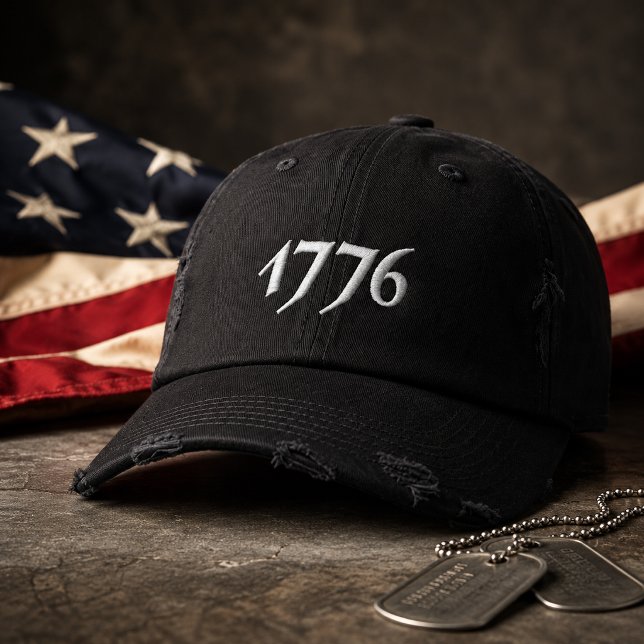1776 Embroidered American Hat (Creator Uploaded)