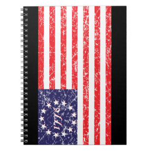 1776-flag notebook