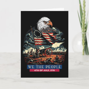 1776 Life Liberty Pursuit Of Happiness 4th Of July Card