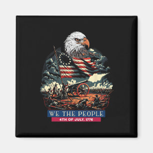 1776 Life Liberty Pursuit Of Happiness 4th Of July Magnet