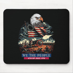 1776 Life Liberty Pursuit Of Happiness 4th Of July Mouse Mat