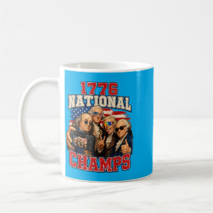 1776 National Champs Funny Patriotic Aamerica Coffee Mug