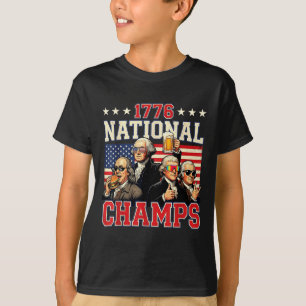 1776 National Champs Funny Patriotic America T-Shirt