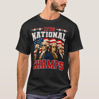 1776 National Champs Funny Patriotic America T-Shirt