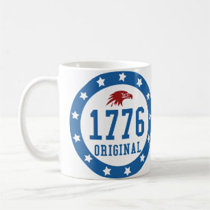 1776 Original 4 July Badge Coffee Mug