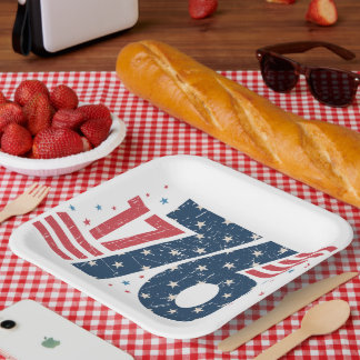 1776 PAPER PLATE