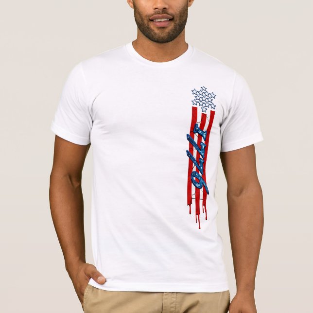 1776 Patriotic T-Shirt (Front)