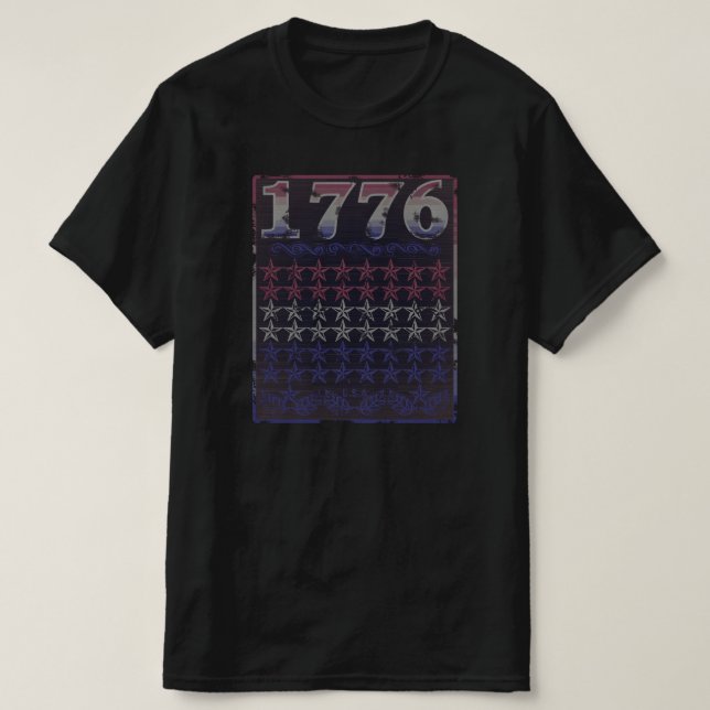 1776 Stars T-Shirt (Design Front)