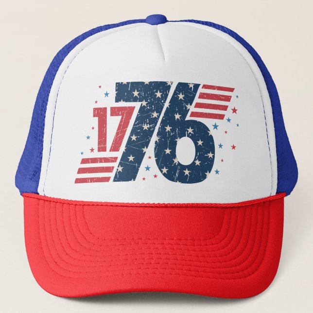 1776  TRUCKER HAT (Front)