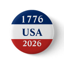1776 USA 2026 Red White and Blue Patriotic