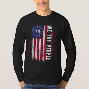 1776 We The People Patriotic American Constitution T-Shirt