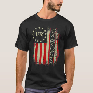 1776 We The People Patriotic American Constitution T-Shirt